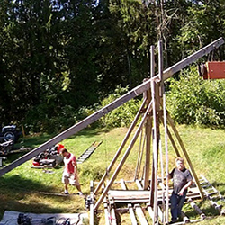 Pumpkin trebuchet