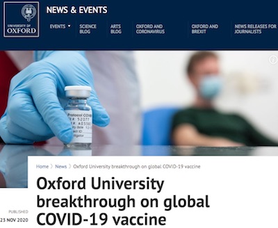 Oxford Press Release