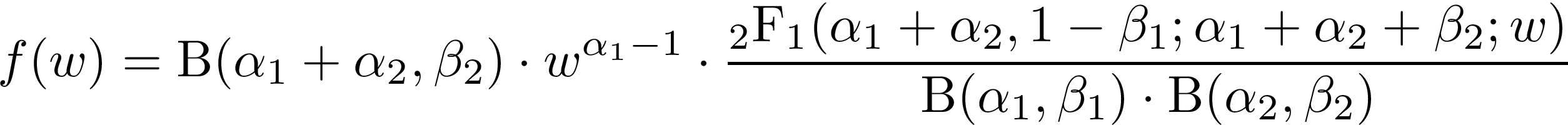 Beta ratio distribution