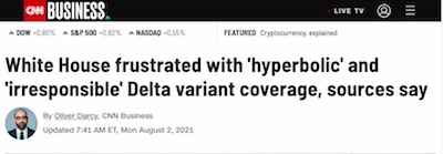 CNN: White House frustrated with hyperbolic Delta coverage