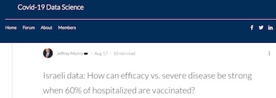 Morris @ Covid-19 Data Science: Simpson's paradox on vaccinations, hospitalizations, and age