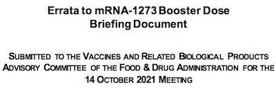 Moderna: Errata for VRBPAC briefing document