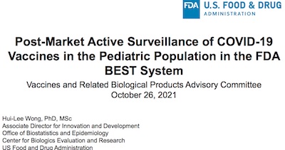 FDA: Post-market surveillance in FDA BEST system