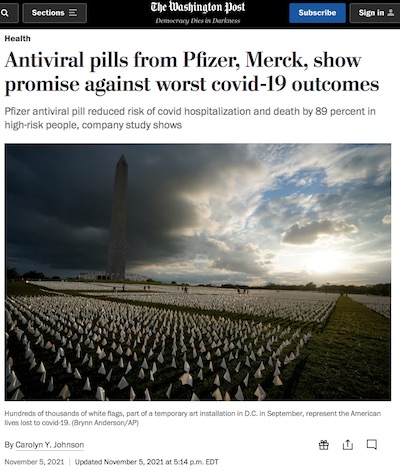 Johnson @ WaPo: Pfizer announcement & production