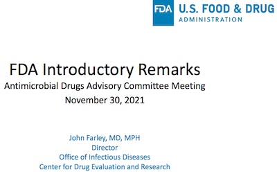 FDA: Presentation for molnupiravir