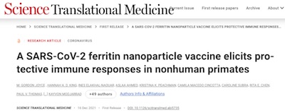 Joyce, et al. @ Science Transl Med: SpFN response in nonhuman primates