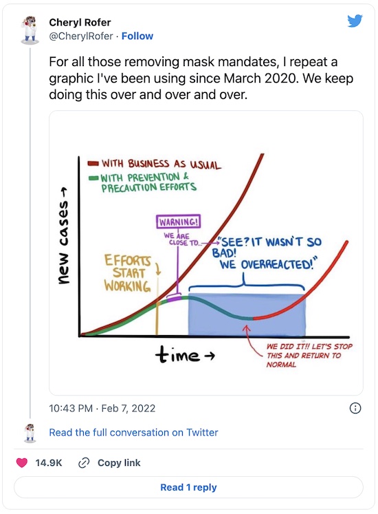 Rofer @ Twitter: Popular attitudes about mask mandates