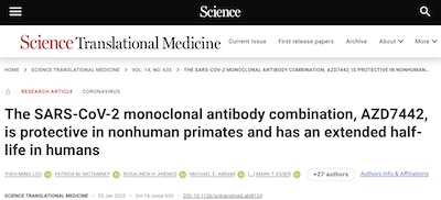 Loo, et al. @ Sci Transl Med: Protection and extended half-life