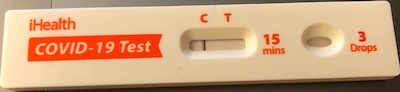 Paxlovid day 8 test: negative, no rebound