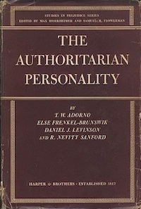 TW Adorno, The Authoritarian Personality