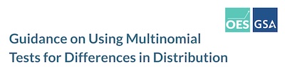 OES/GSA: Guidance on multinomial tests