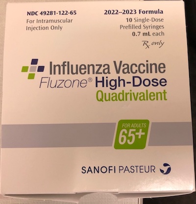 Sanofi Pasteur's Fluzone, high-dose quadrivalent variety