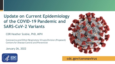 Scobie @ CDC: Current SARS-CoV2 epidemiology