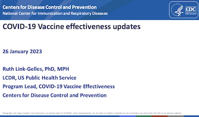 Link-Gelles @ CDC: COVID-19 vaccine effectiveness updates