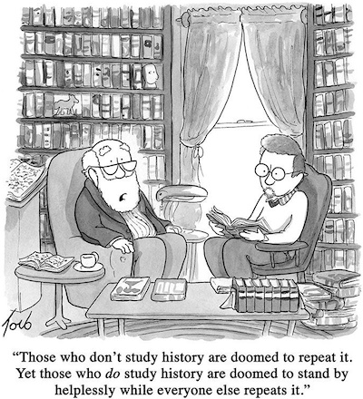 Tom Toro @ New Yorker: Repeating history