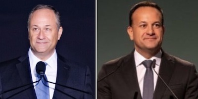 Doug Emhoff and Leo Varadkar: Separated at birth?