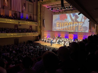 Symphony Hall 2023-Jun-08: Stage view, concert in progress