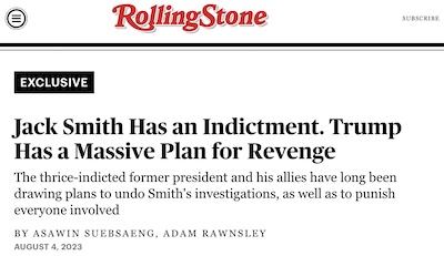 Suebsaeng & Rawnsley @ Rolling Stone: Trump's revenge plans