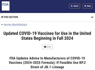 FDA: we're going with KP.2 anyway