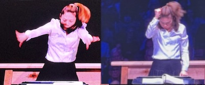 Elim Chan: ponytail in full flight