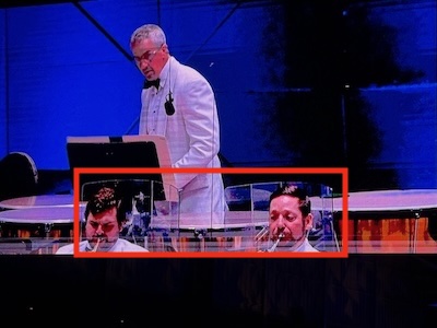 Bulletproof shields between brass and tympanis?