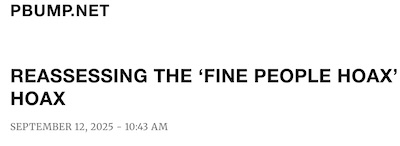 Philip Bump: Reassessing the 'fine people hoax' hoax