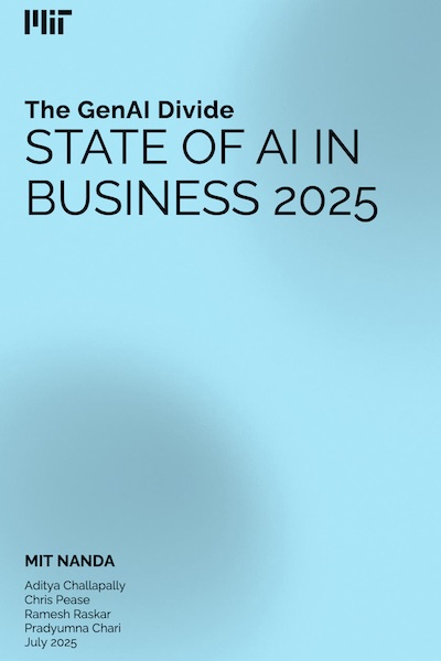 Challapally, et al. @ MIT: 95% of corporate AI projects fail