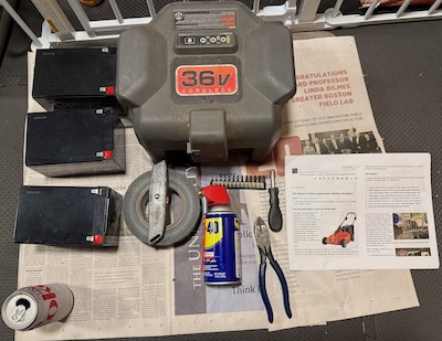Battery surgery: mise en place