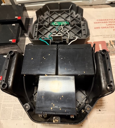 Battery surgery: a view of the innards