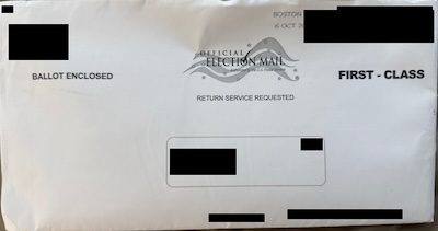 Ballot arrived