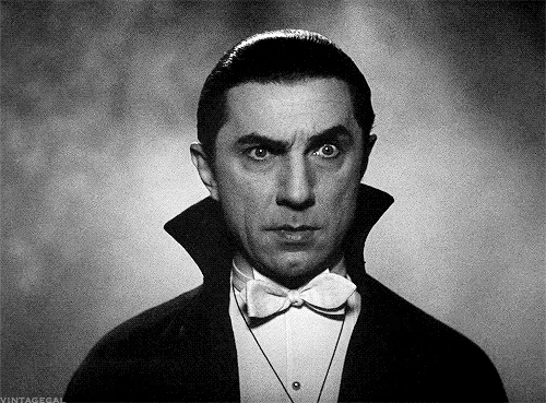 Either Bela Lugosi as Dracula, or your humble Weekend Editor seeing a mask worn below the nose.